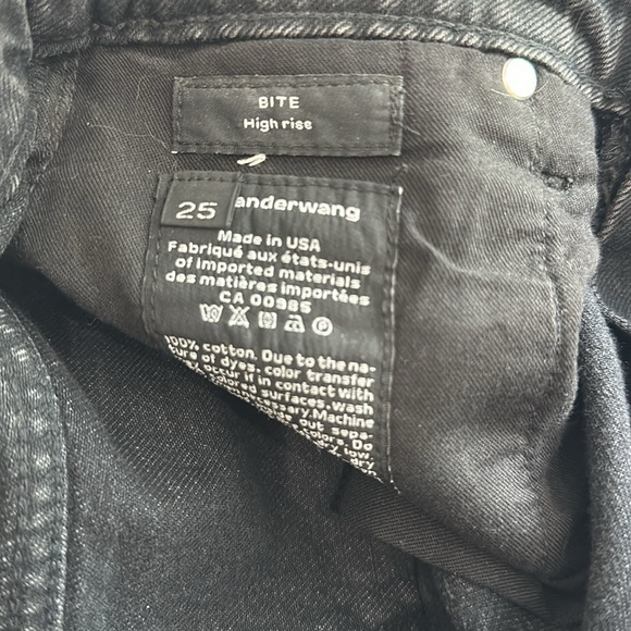 Alexander Wang Bite Denim Shorts - Picture 7 of 9